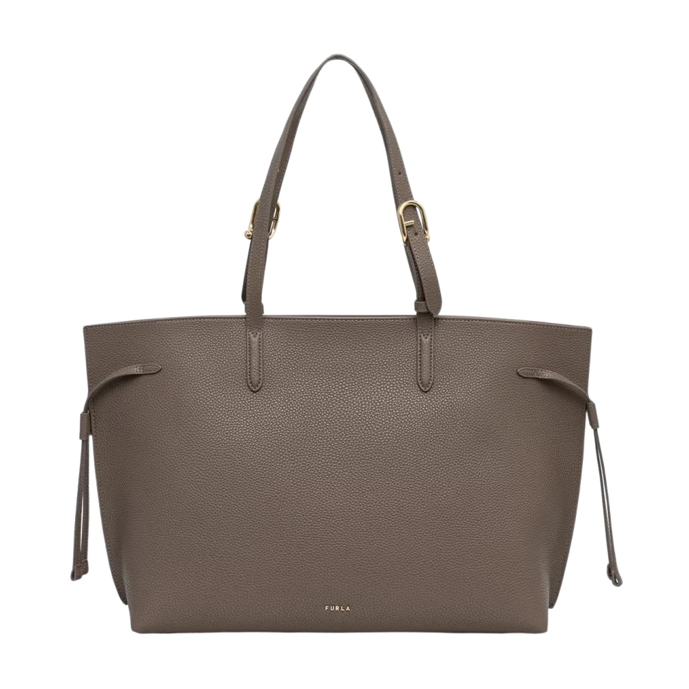Furla , Shopping Bags, Female, Brown, One Size, Ava L Tote