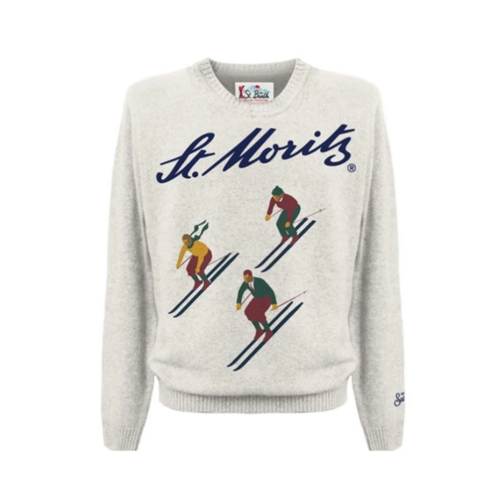 Saint Barth Gezellige Sweaters Collectie Gray Heren