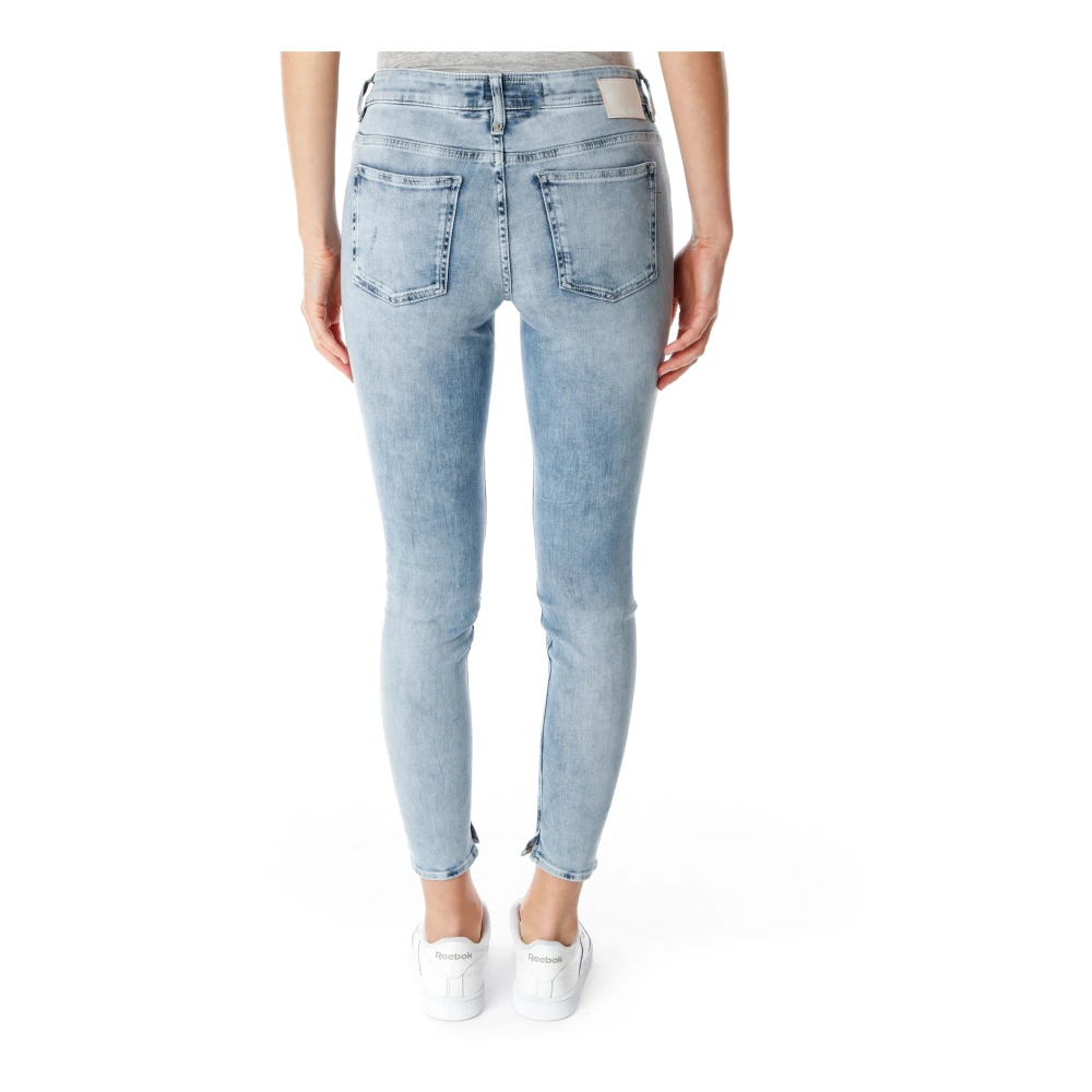 drykorn Mid Waist Skinny Fit Jeans Blue Dames