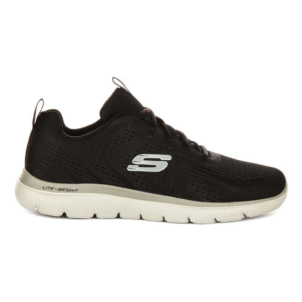 Skechers Men's Black Summits - Torre Trainers - Sneakers - 12 Uk - Shoes