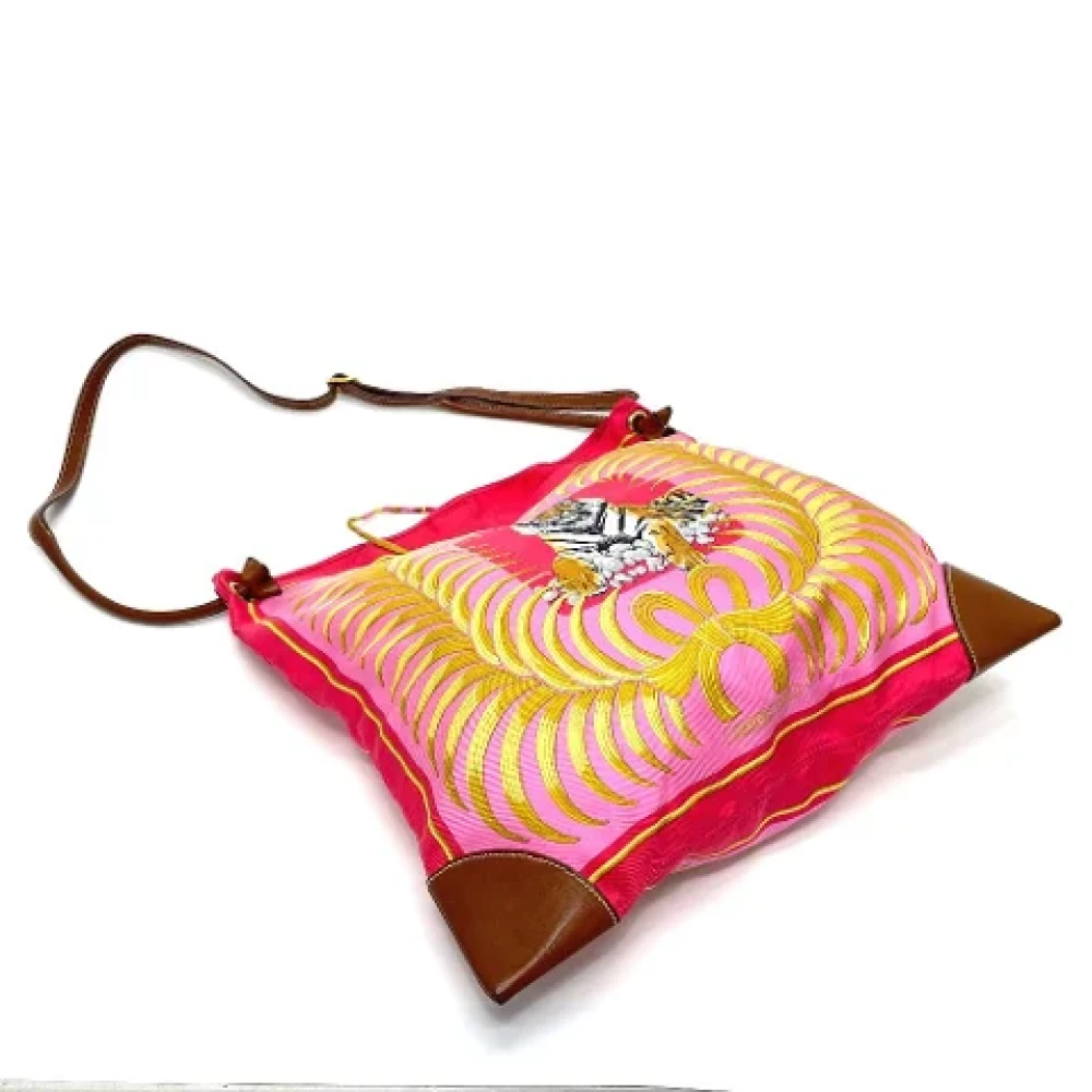 Hermès Vintage Pre-owned Leather shoulder-bags Pink Dames