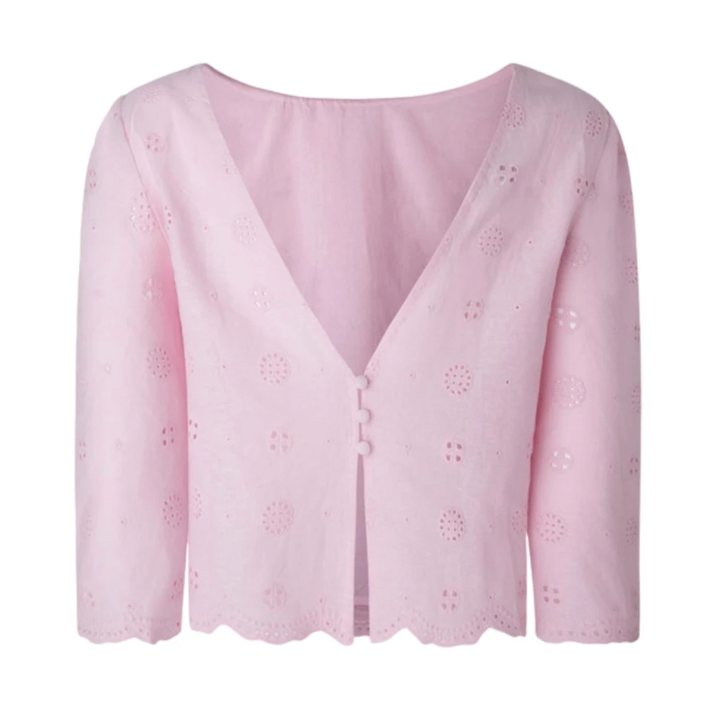 Pepe Jeans Blouses Pink Dames