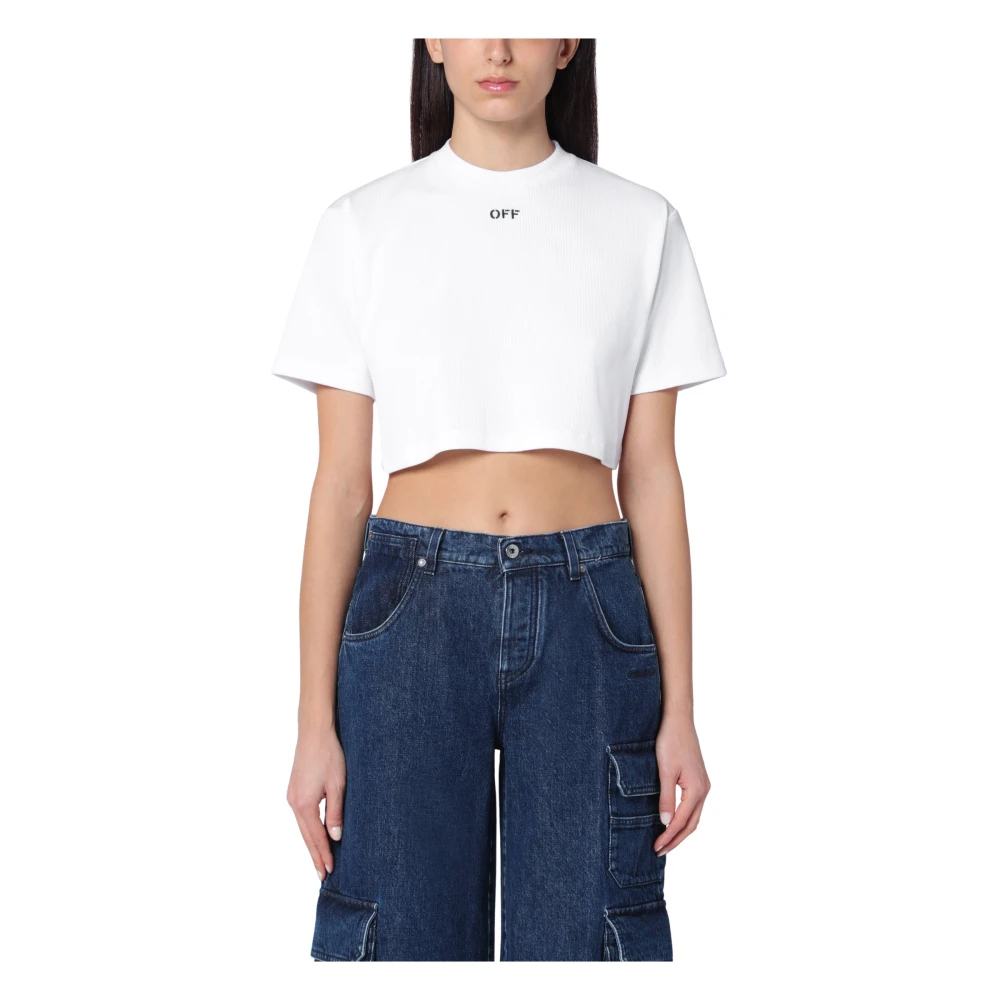 Off - Tops > T-Shirts - - Off White - Modalova