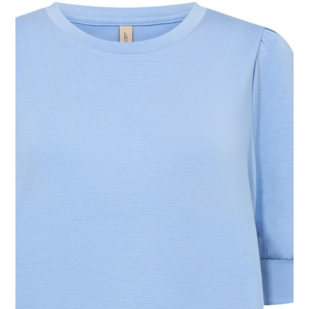 Soyaconcept Air Blue Korte Mouw Sweater Blue Dames