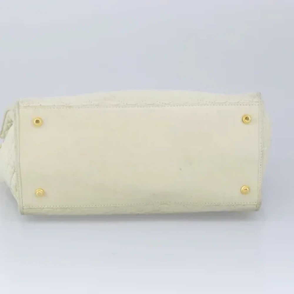 Bally Pre-owned Leather handbags Beige Dames