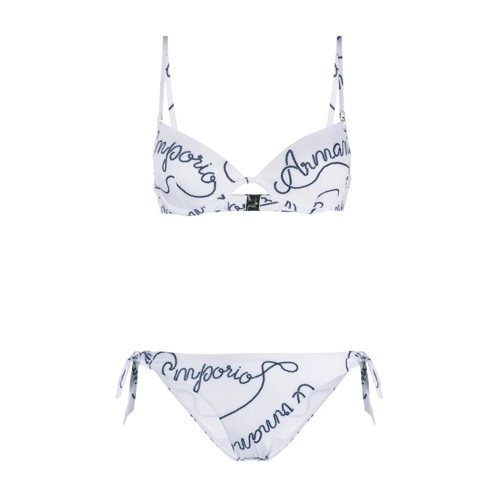 Logomania-print Bikini Sett