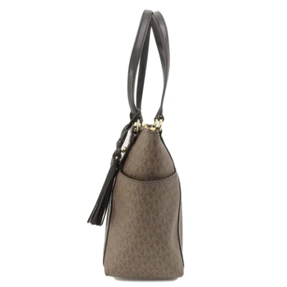 Michael Kors Pre-owned Fabric totes Brown Dames