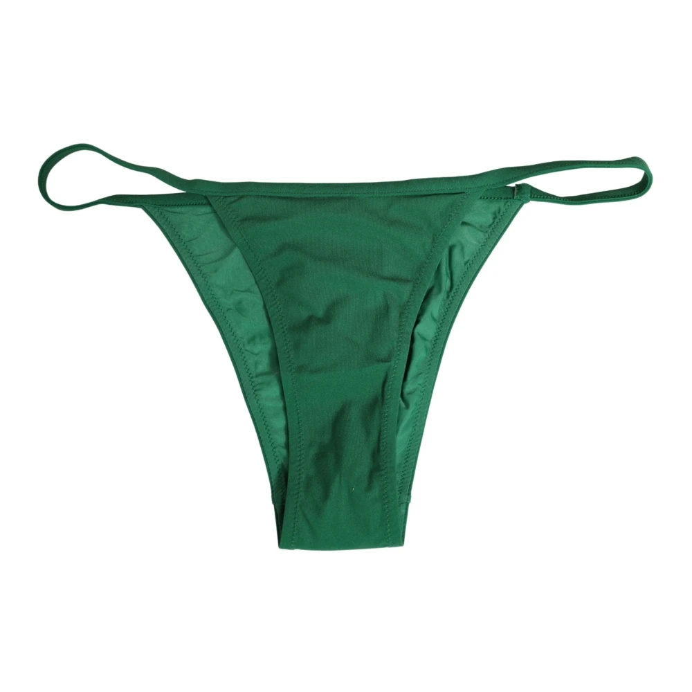 Dolce & Gabbana Women's Green Bikini Bottom - Bikinis - S - Swimwear