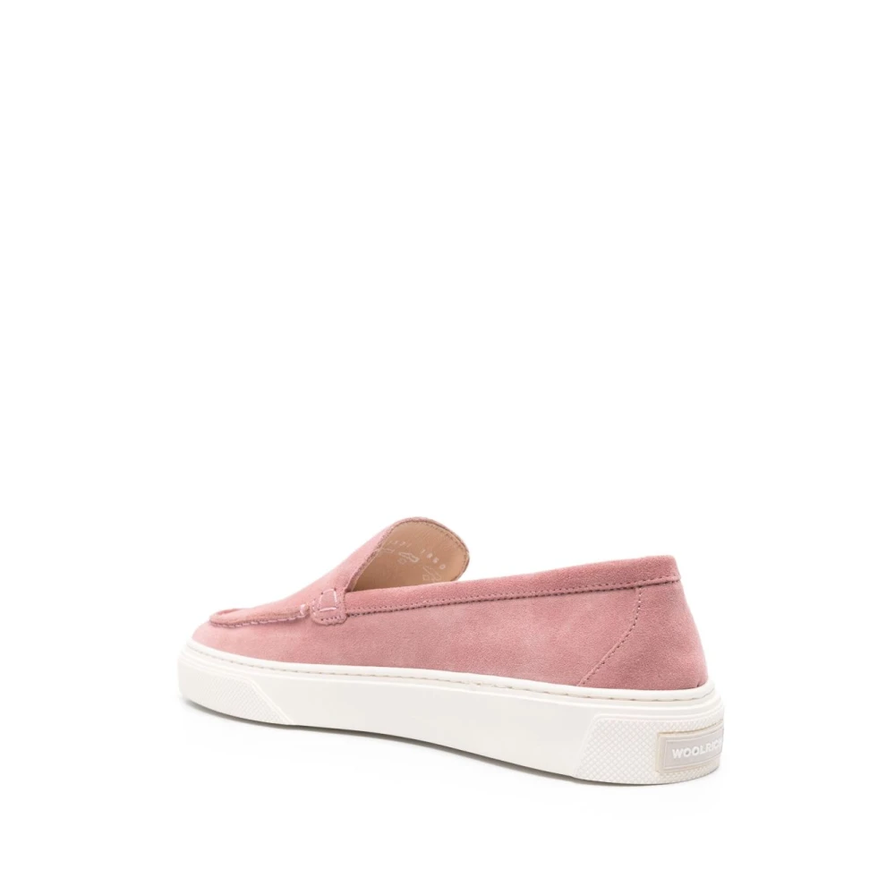 Woolrich Roze Sneakers met Flamingo Zool Pink Dames