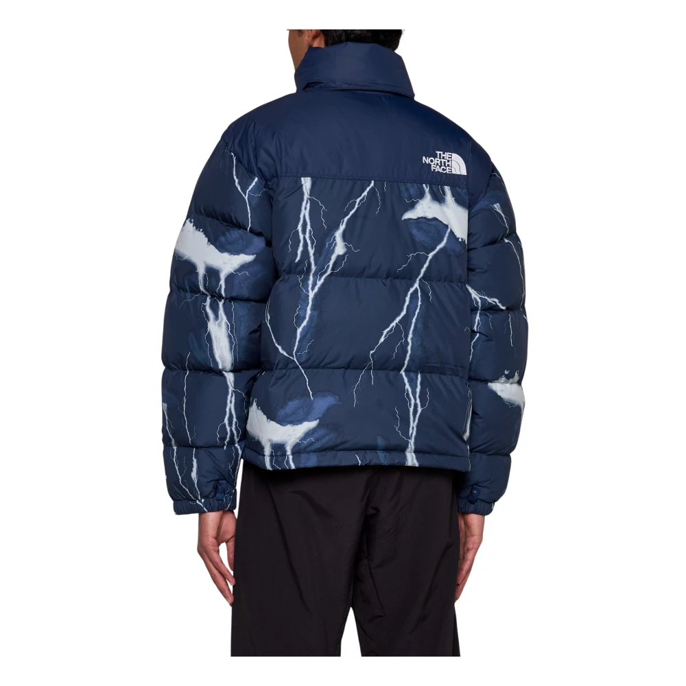 The North Face Down Jackets Blue Heren