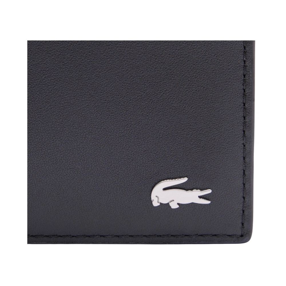 Lacoste Zwarte Portemonnee Black Heren
