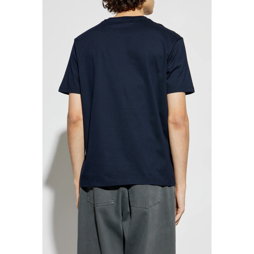 PAUL & SHARK T-shirt met bedrukt logo Blue Heren