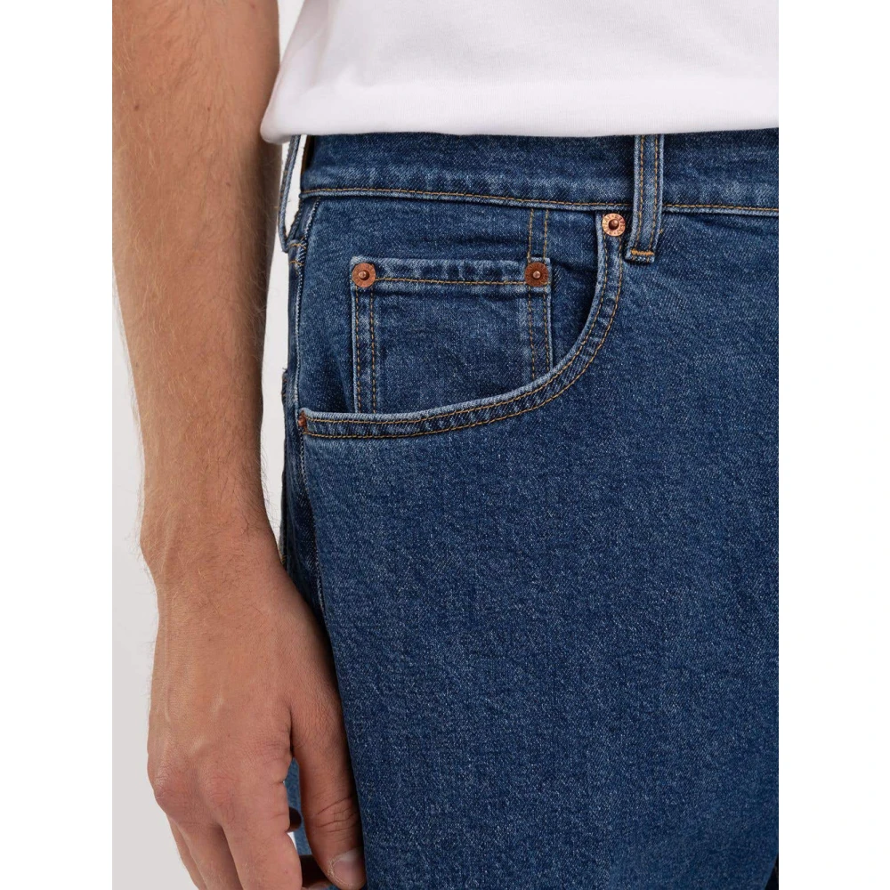Replay Vintage Straight Fit Denim Jeans Blue Heren