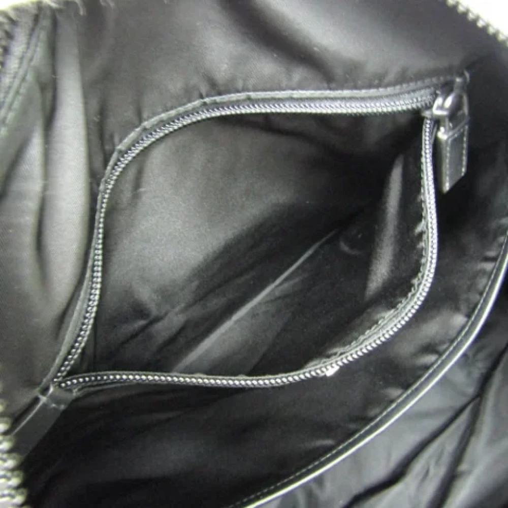 Prada Vintage Pre-owned Nylon shoulder-bags Black Dames