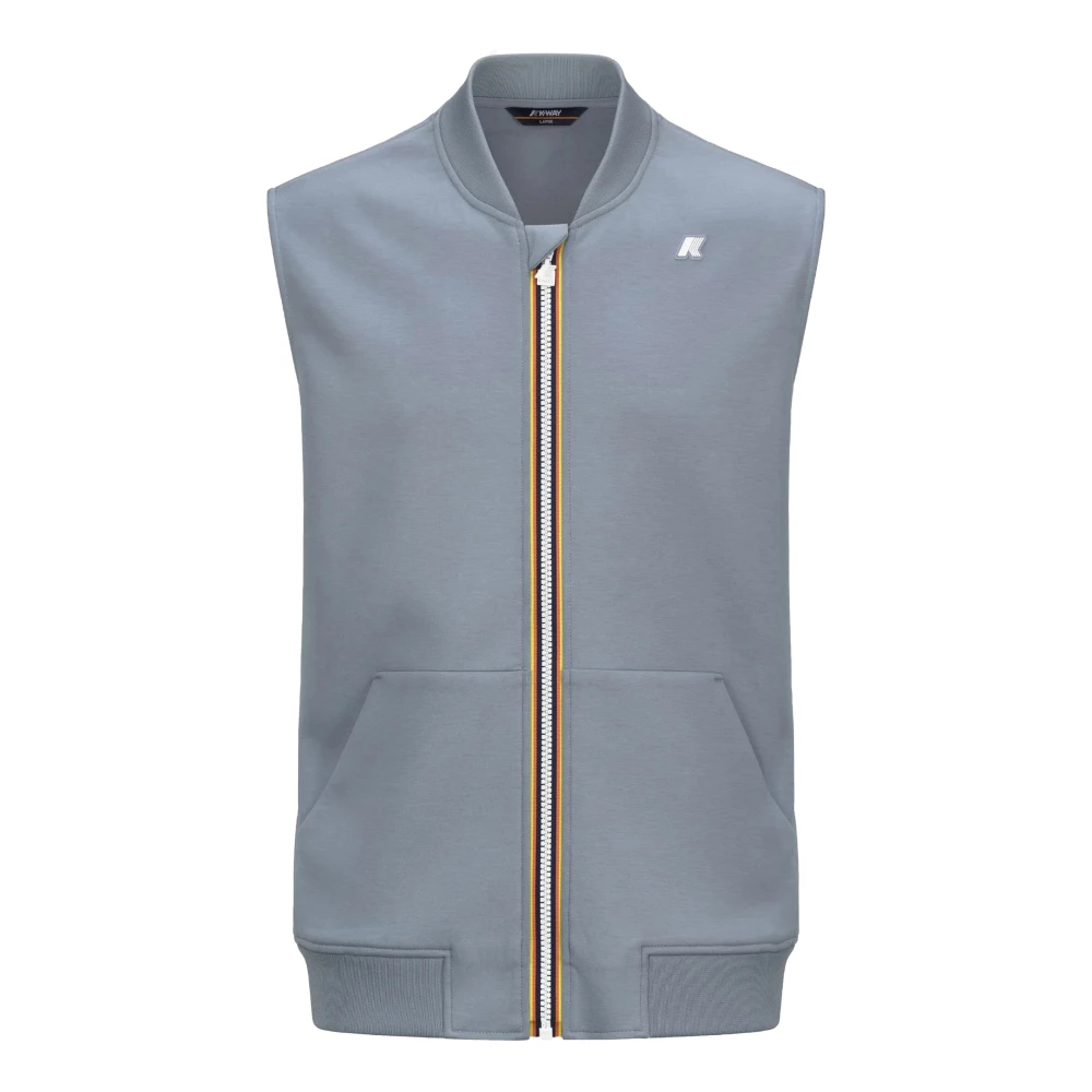 K-way Heren Lichtgewicht Scuba Vest Gray Heren