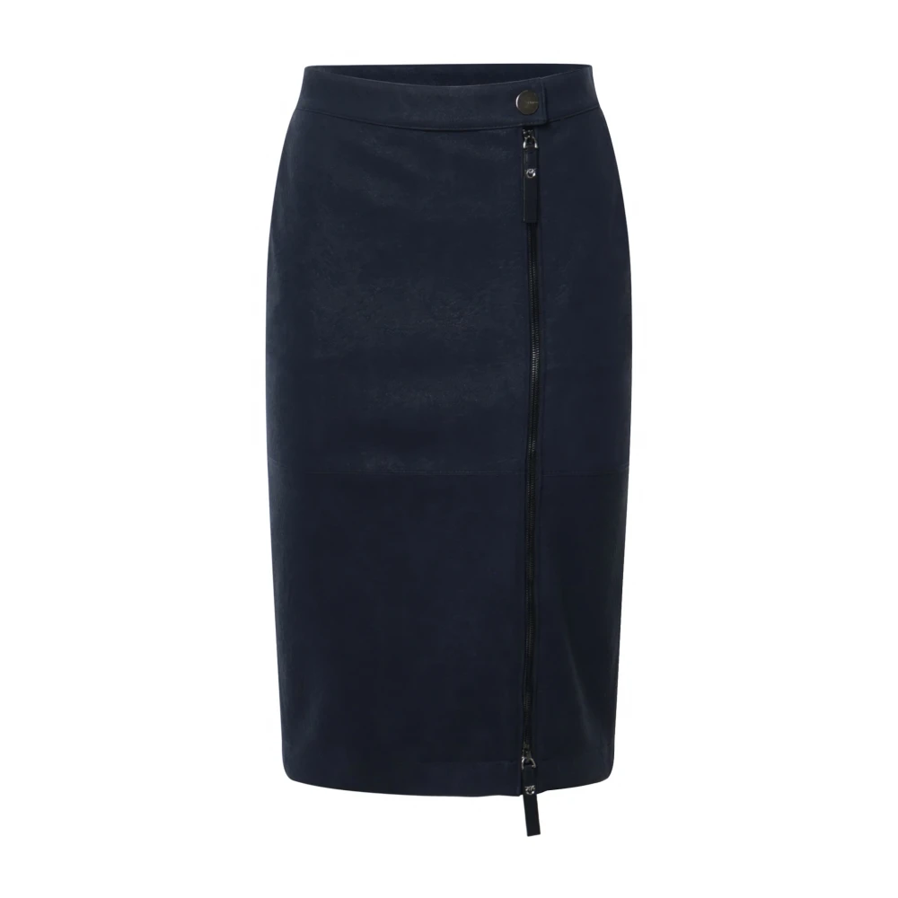 Pinko , Pencil Skirts, Female, Blue, Xl, Montiano Skirt