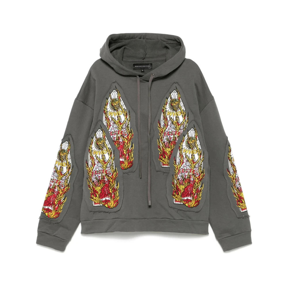 Sweatshirts & Hoodies > Hoodies - - Who Decides War - Modalova