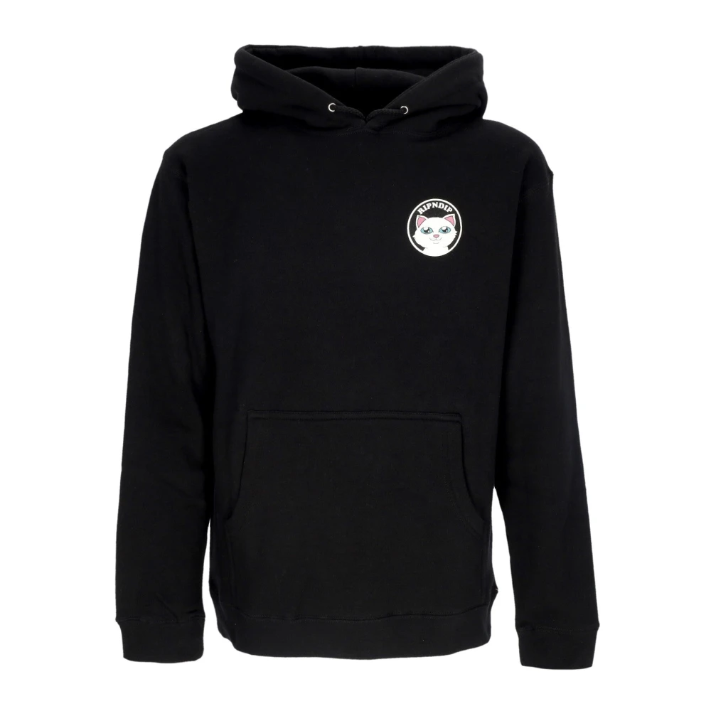 Ripndip Zwarte Hoodie Stop Being Regular Fit Black Heren