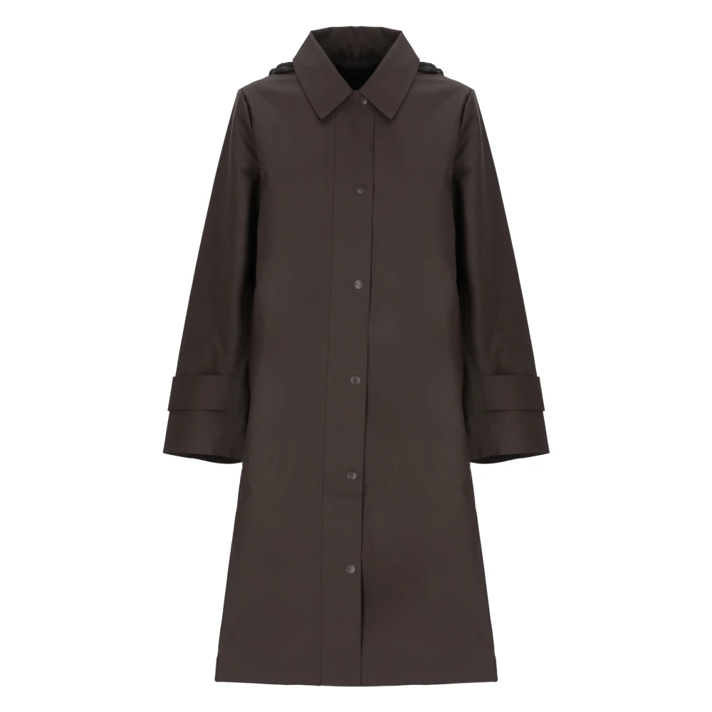 Rains Donna Marrone Giacche, M, New,