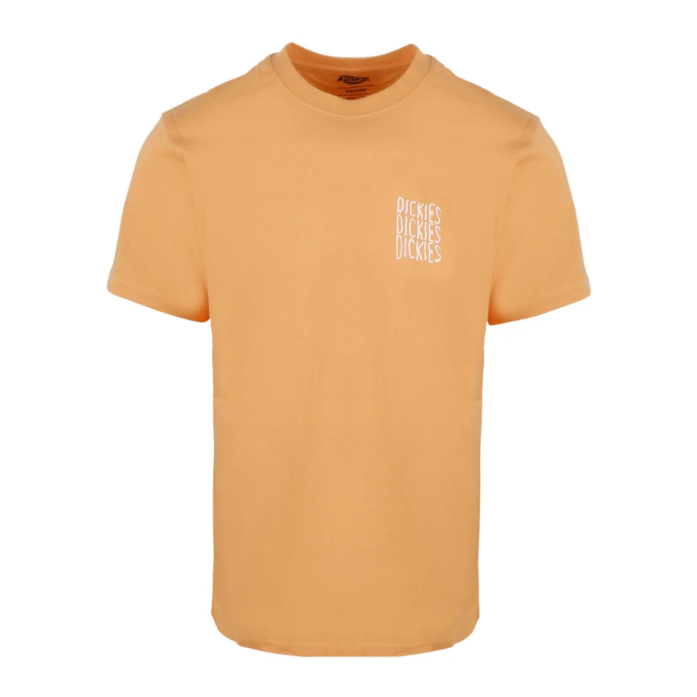 Dickies Phygital Hub Logo Print T-Shirt Orange Heren