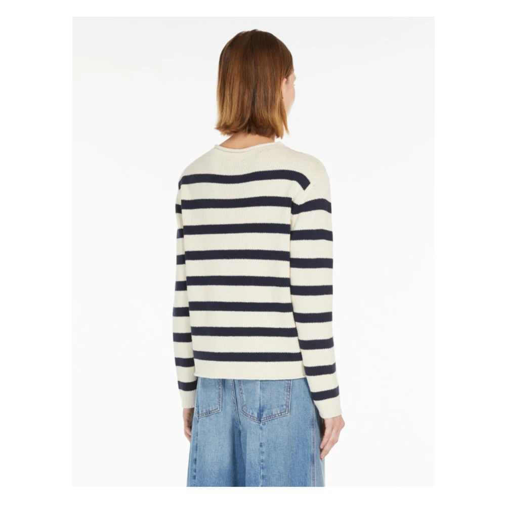 Max Mara Weekend Crème Vibo Trui Beige Dames