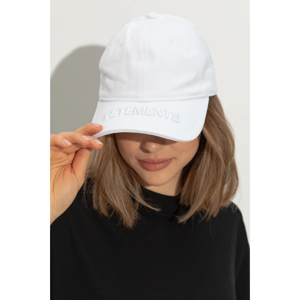 Vetements Baseballpet White Unisex