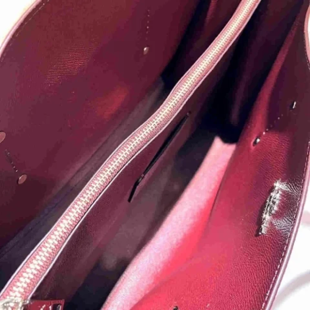 Coach Pre-owned Leather handbags Pink Dames