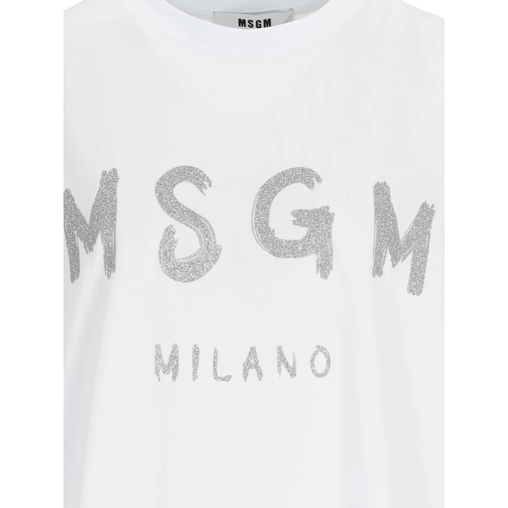 Msgm T-Shirts White Dames