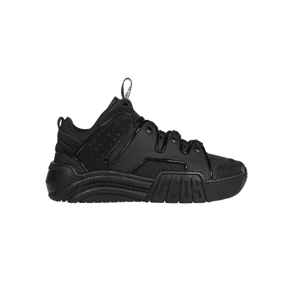 Gcds Mid-top Rubber Sneakers Heren Schoenen Zwart