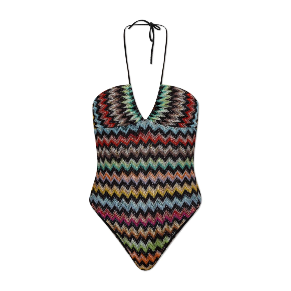 Missoni Donna Multicolor - Costume Da Bagno Con Motivo A Zigzag - Swimwear - E -2Xs