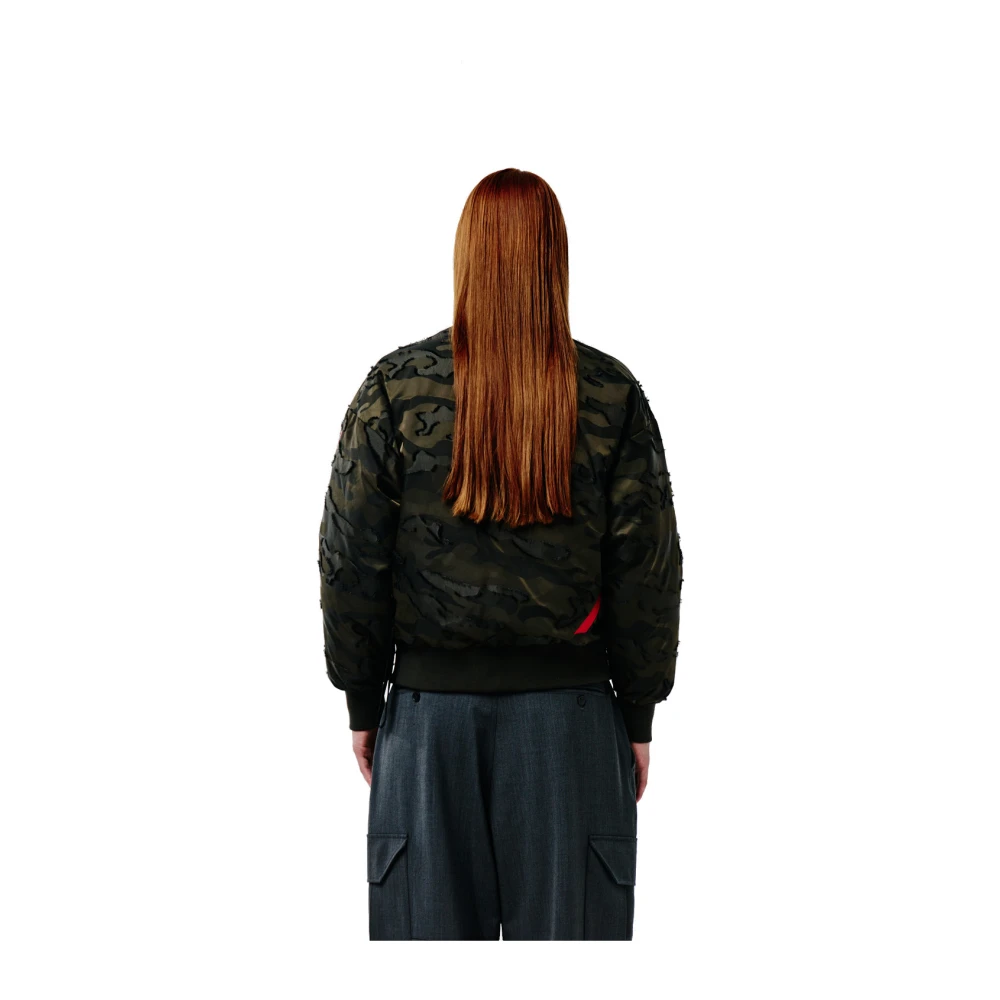Afterlabel Candle Bomber Jas Green Dames