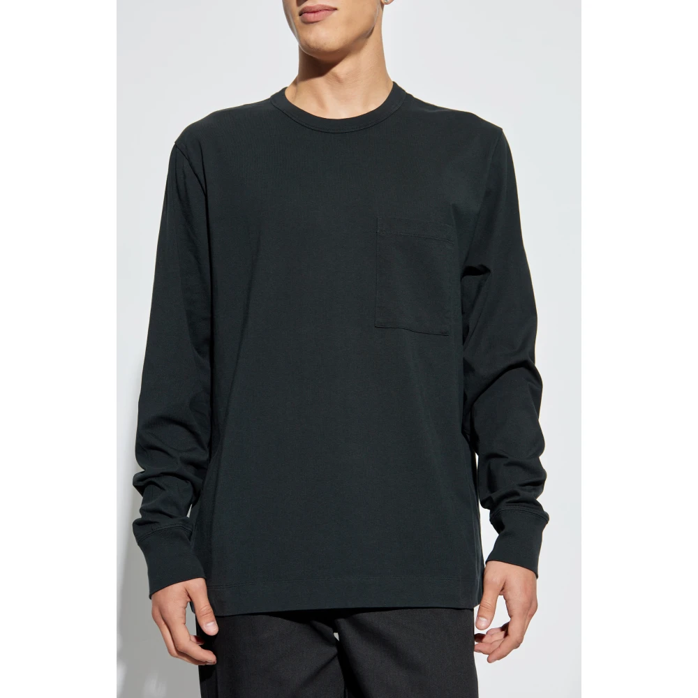 Canada Goose T-shirt met zak Black Heren