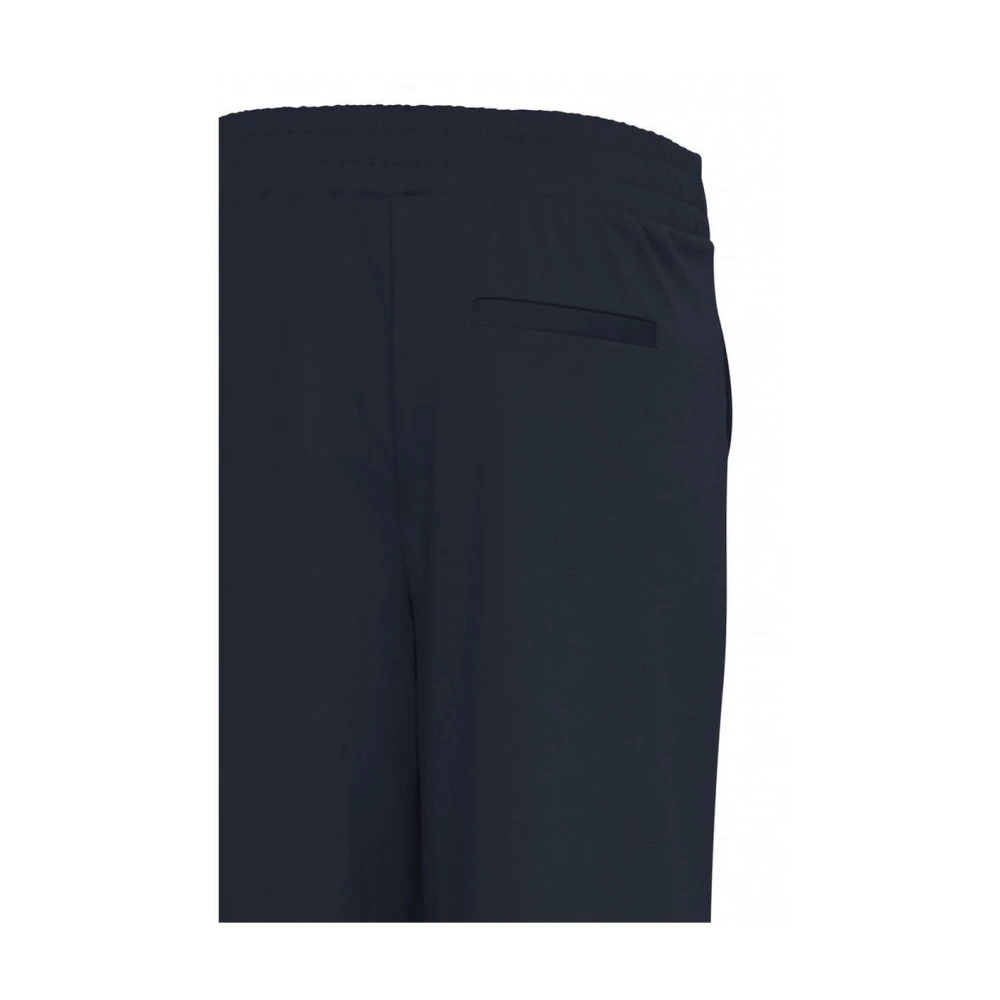Ichi Blauwe Wide Leg Jeans Broek Blue Dames