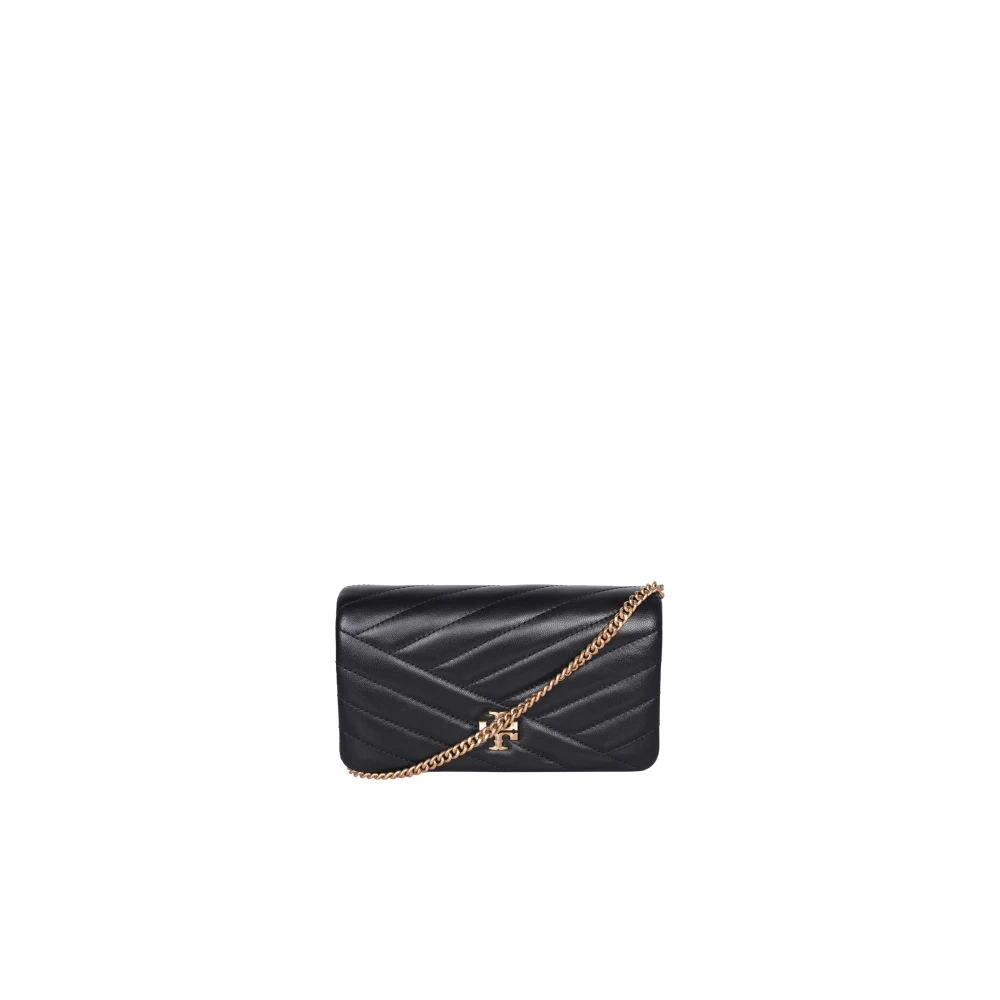 TORY BURCH Zwarte Chevron Schoudertas Black Dames