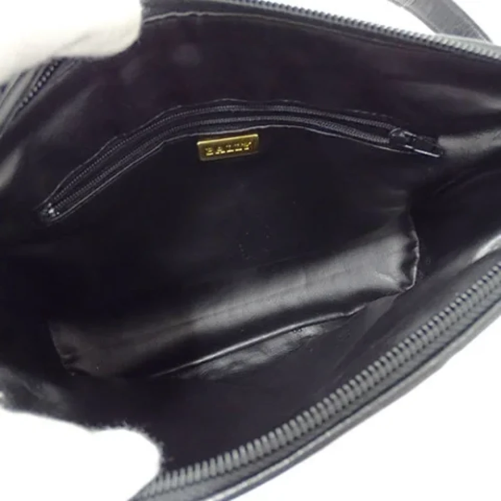 Bally Pre-owned Leather shoulder-bags Black Dames