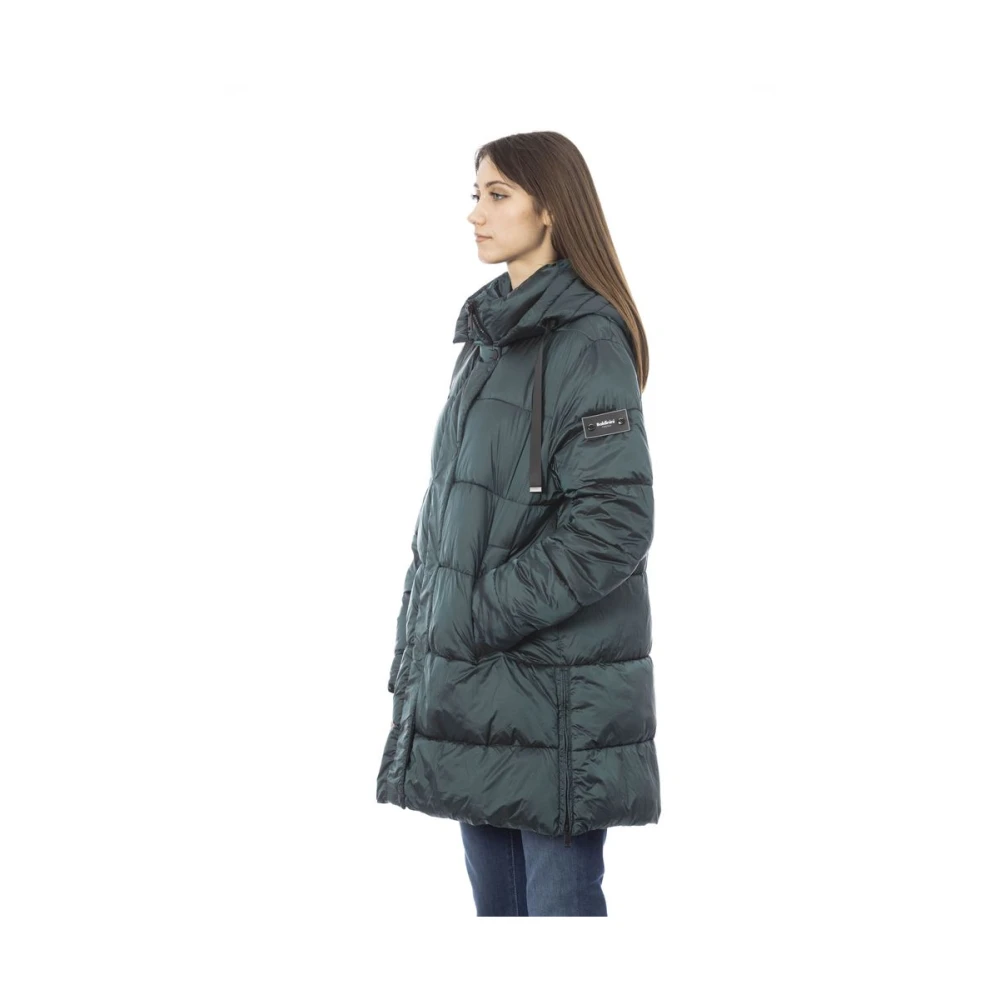 Baldinini Lange Donsjas met Monogram Green Dames