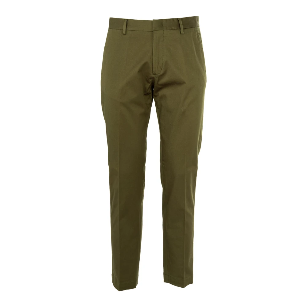 Liu Jo Elegante Heren Katoenen Chino Broek Green Heren