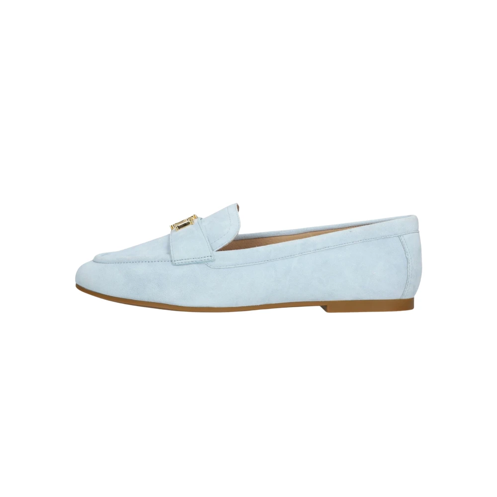 Ralph Lauren Women's Blue Loafers, 6 Uk, Averi Iii Flats