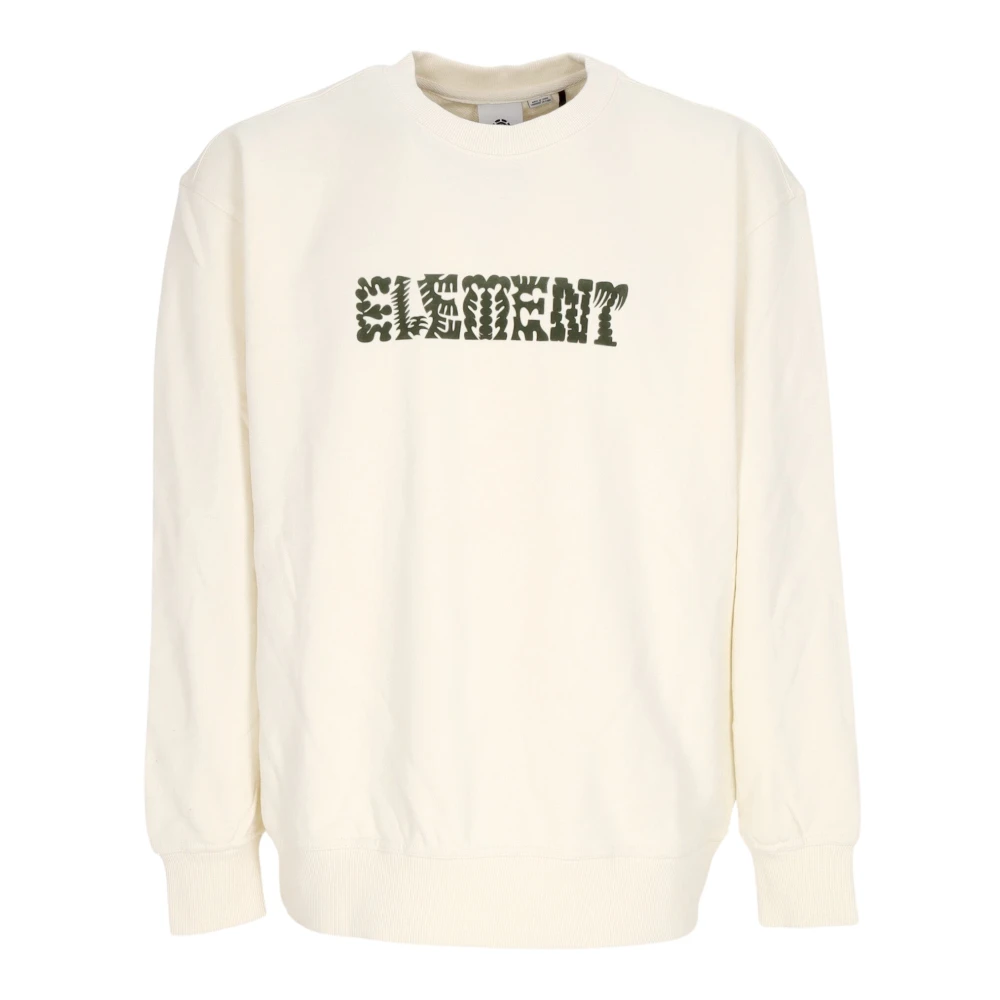 Element Cipher Crewneck Lichtgewicht Sweatshirt Beige Heren