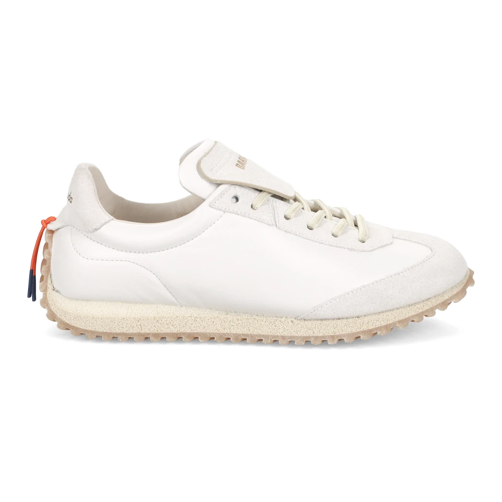 Barracuda Witte Louis Sneakers Lichtgewicht Retrostijl Dames Schoenen
