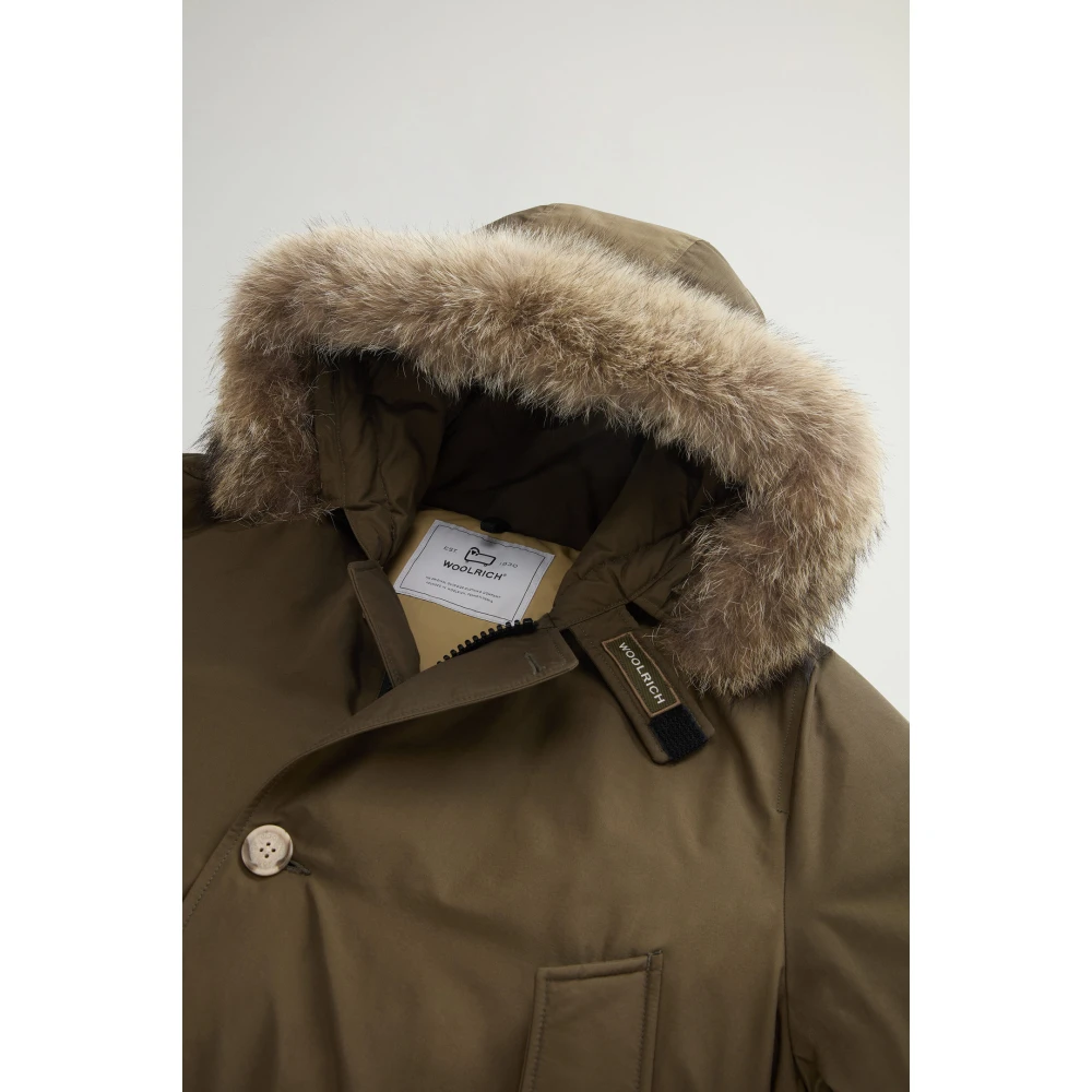 Woolrich Arctic Parka met Bontinzet Green Heren