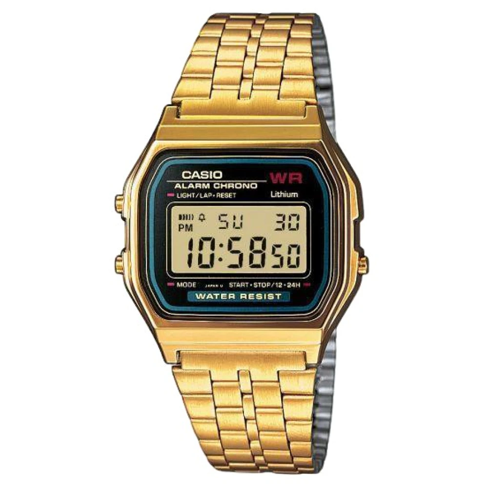Casio Watch A159Wgea-1Ef Gul Herr