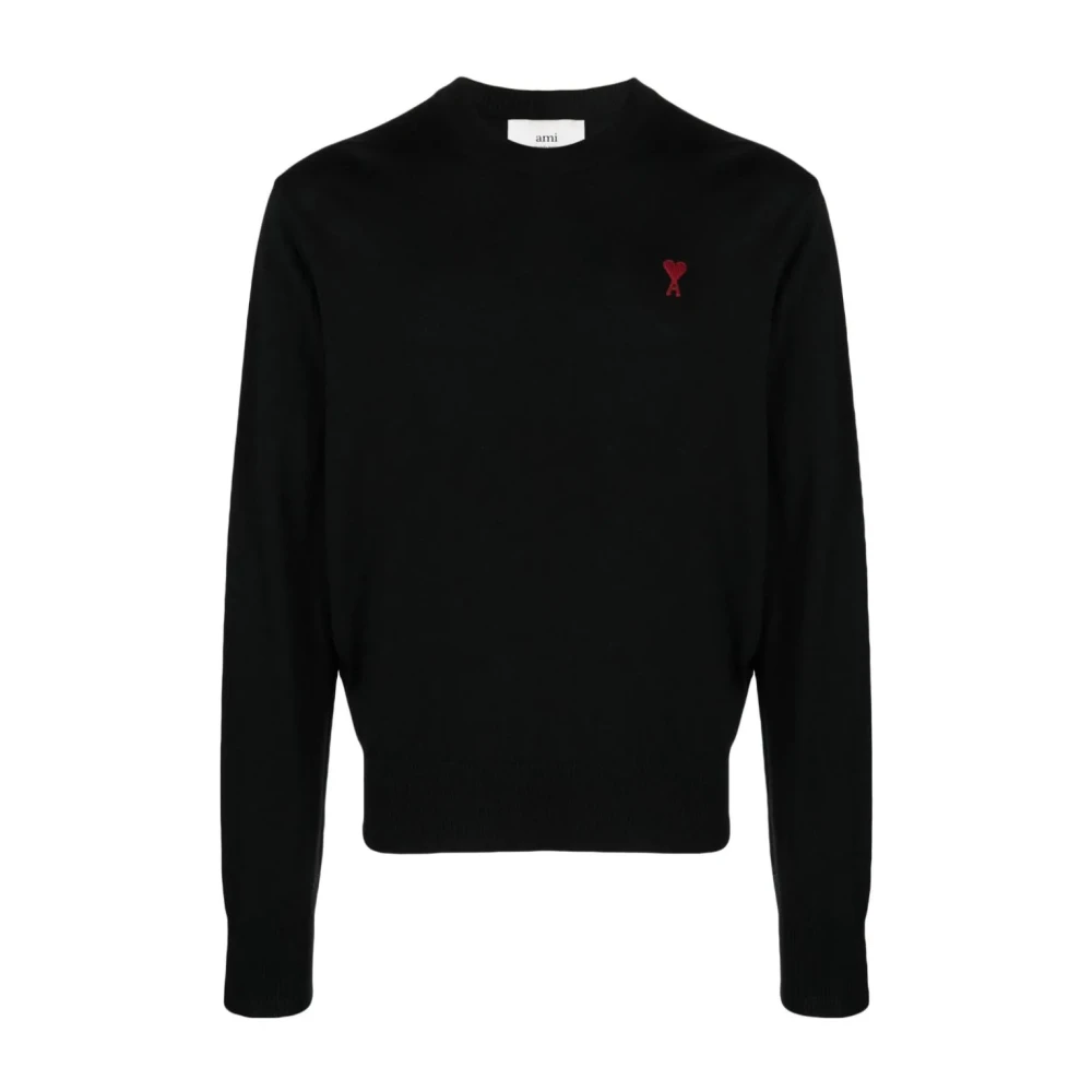 Knitwear > Round-neck Knitwear - - Ami Paris - Modalova