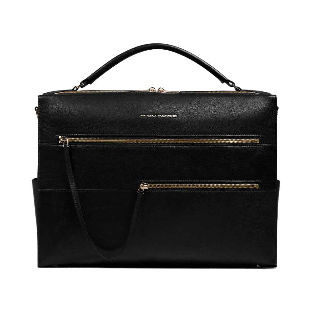 Piquadro Svart W140 Briefcase