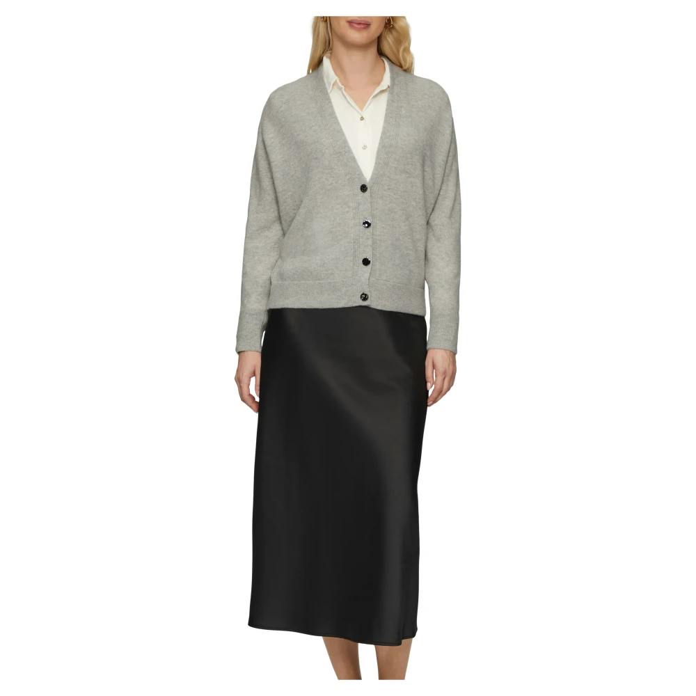 s.Oliver Kasjmier V-hals Vest Gray Dames