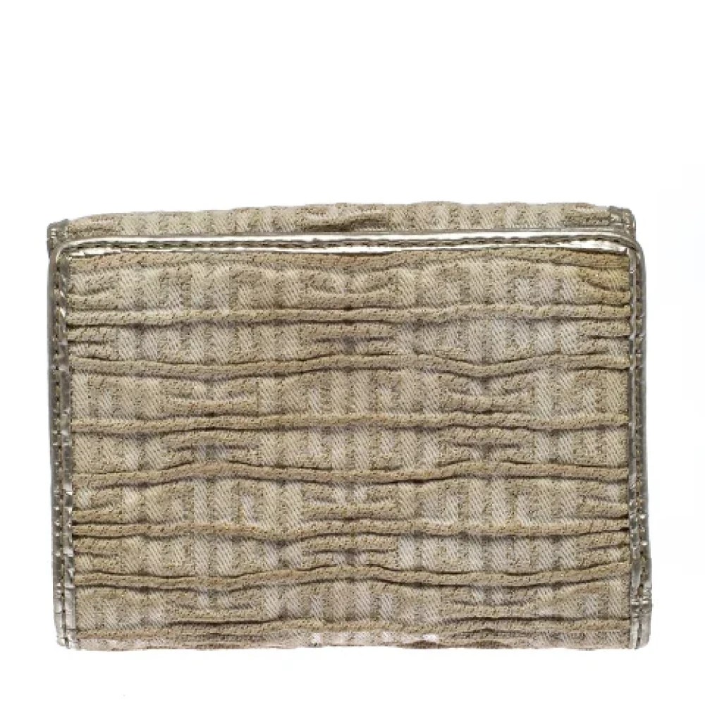 Givenchy Pre-owned Fabric wallets White Dames
