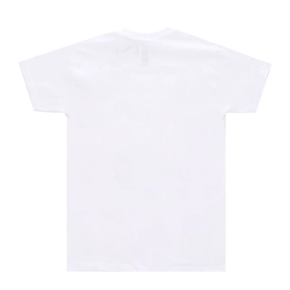 HUF Stad Print Wit Tee Heren T-shirt White Heren