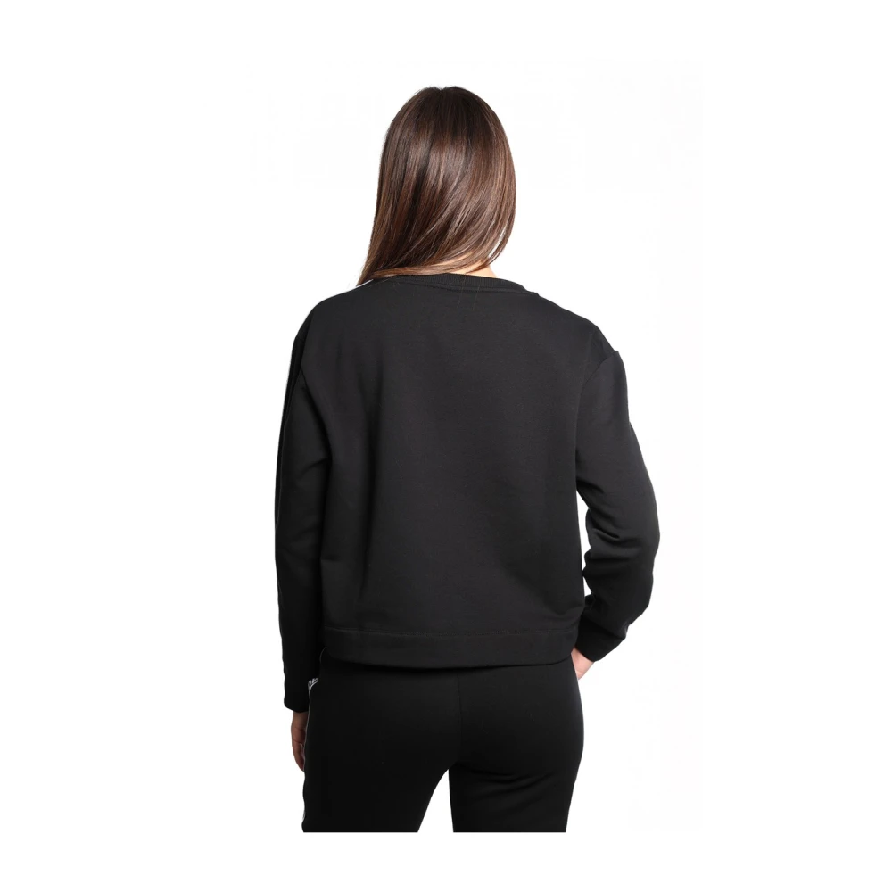 Moschino Zwarte Katoenmix Sweatshirt V6A1794 4424 Black Dames