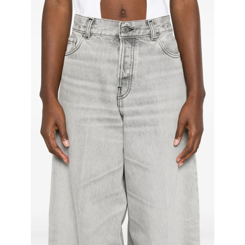 Haikure Boyfit Over Jeans Gray Dames