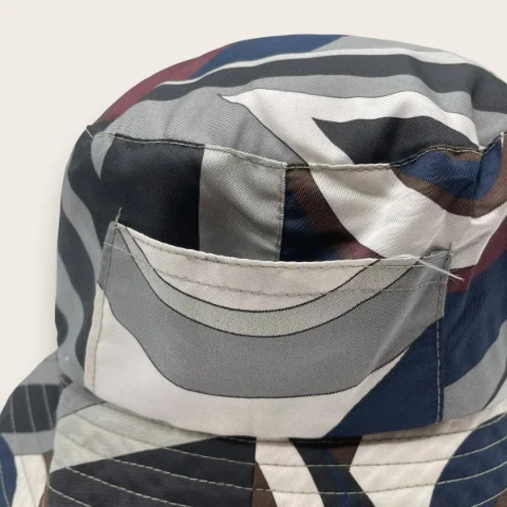 Emilio Pucci Pre-owned Fabric hats Brown Unisex